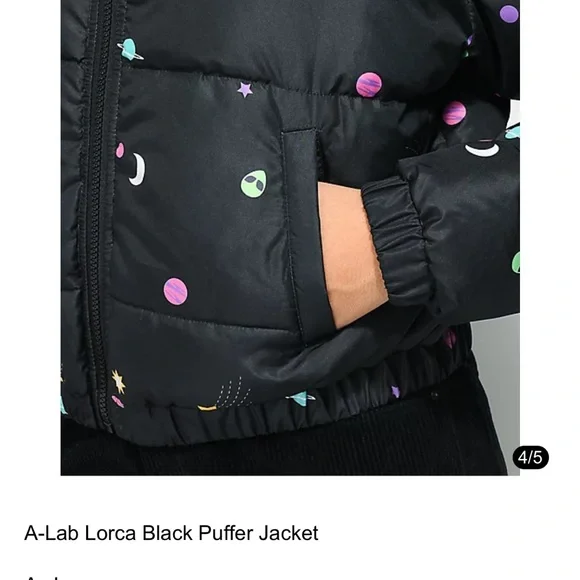 👽 Zumiez a.lab Space Lorca Puffer Jacket - Picture 4 of 13